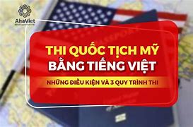 Học Quốc Tịch 2022 Ở Mỹ Bằng Tiếng Việt 2021 Pdf