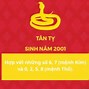 Sinh Năm 2001 Sao Gì 2023 Nữ