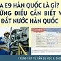 Visa E9 Bên Hàn Là Gì Ạ Tiếng Anh Là Gì